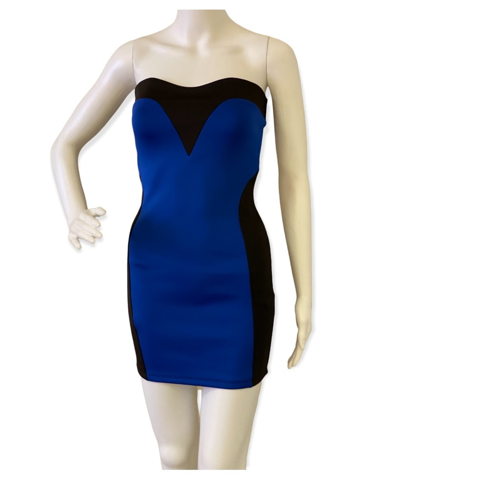 Women’s Black Blueberry Tube Dress - Picture 1 of 4